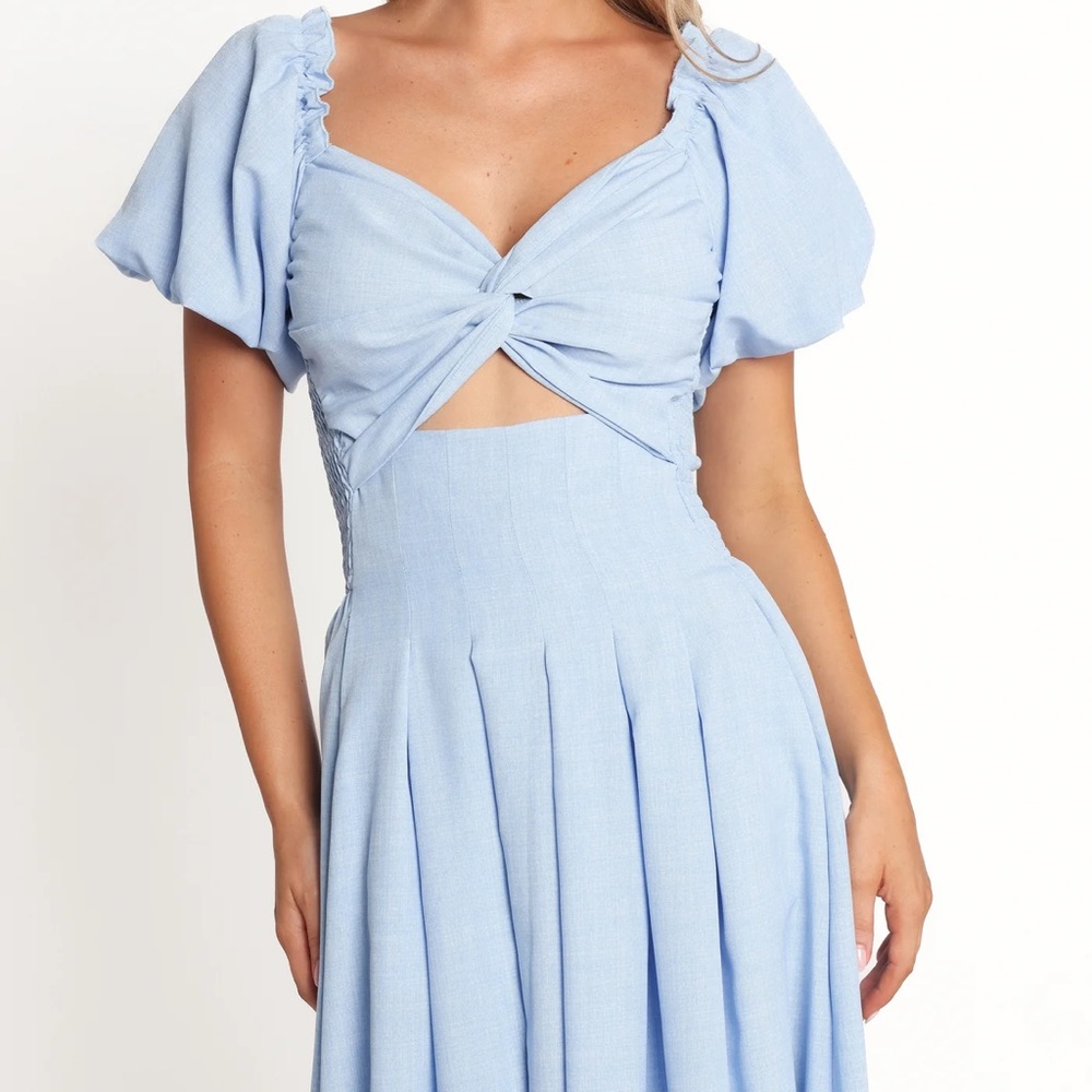 Petal & Pup cintra puff sleeve maxi dress - Picture 3 of 4